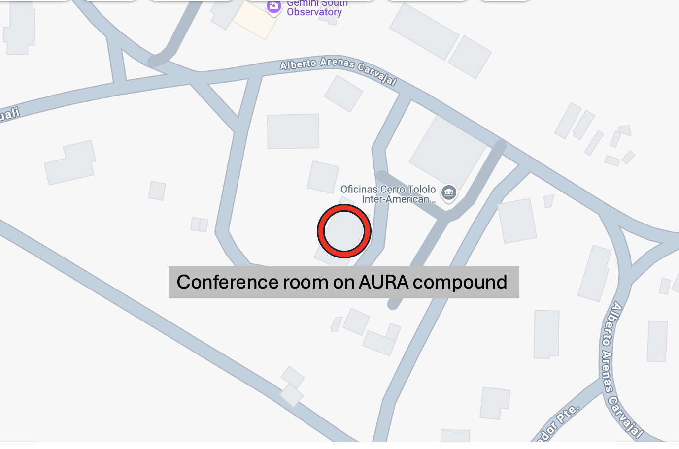 AURA conference room location